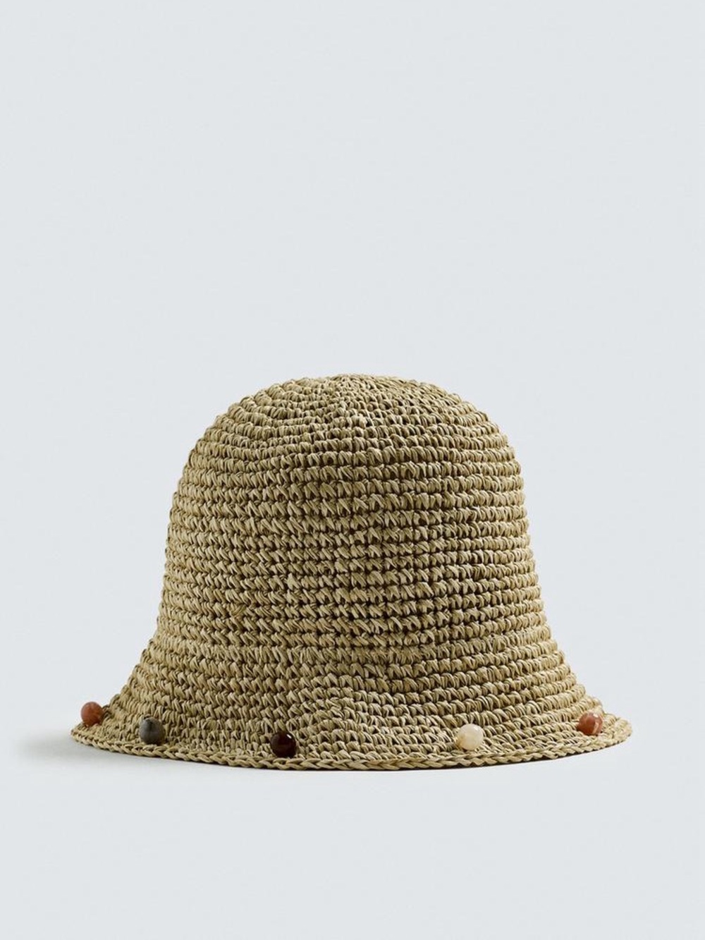 NWT. Zara Man Camel Knitted Bucket Hat. - Picture 1 of 7